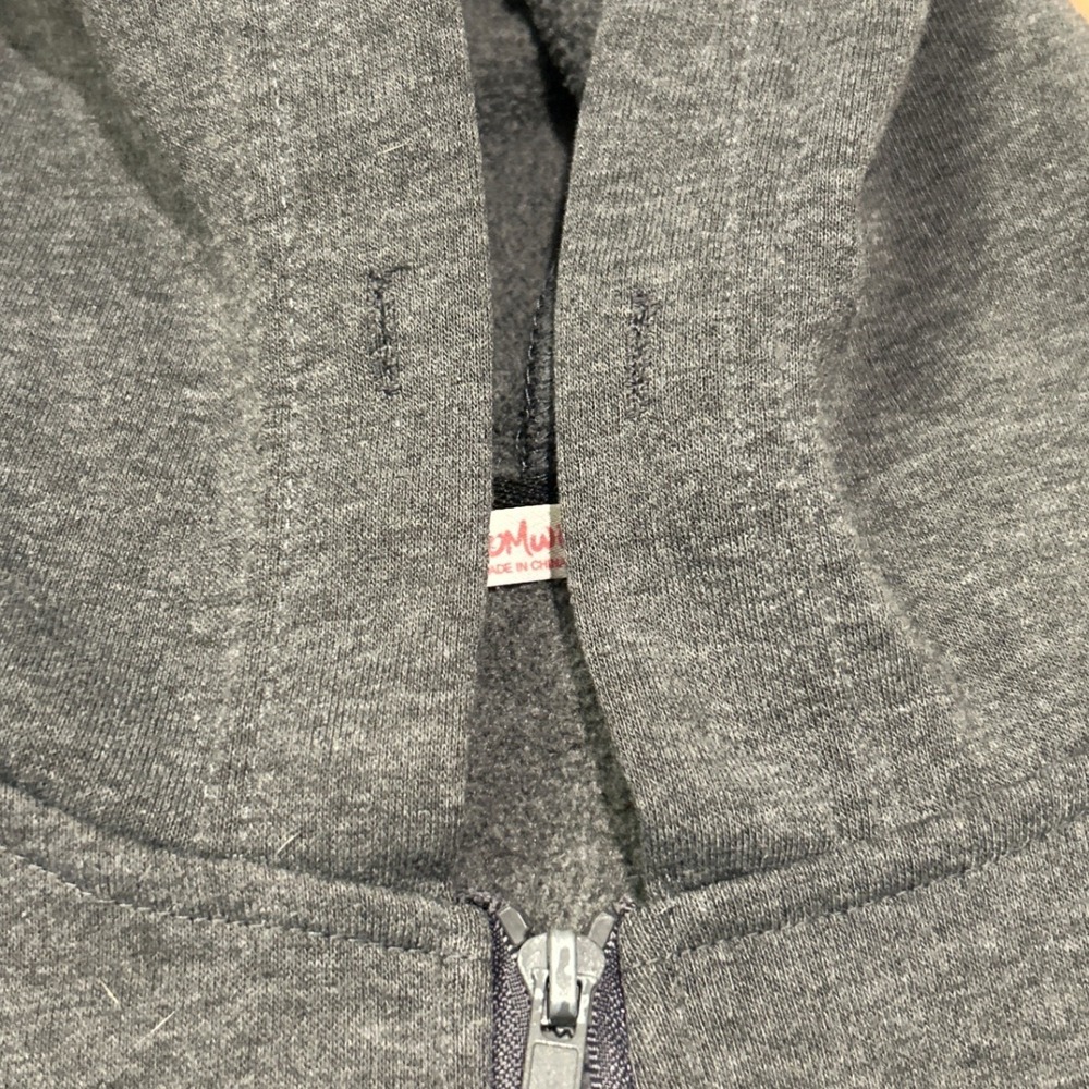 Romwe Gray Full Zip Hoodie Women Size Small - Picture 5 of 8